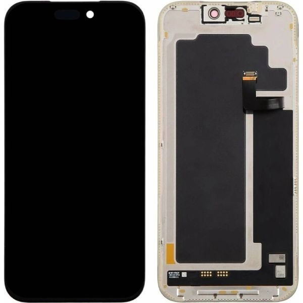 iPhone 17 Pro LCD displej dotykové sklo (SOFT-OLED PRIME IC Removable FHD Black A+)