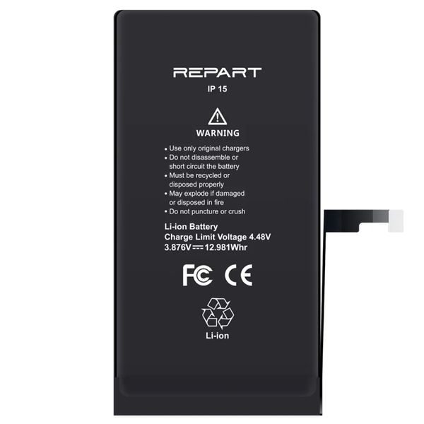 REPART Battery for iPhone 15