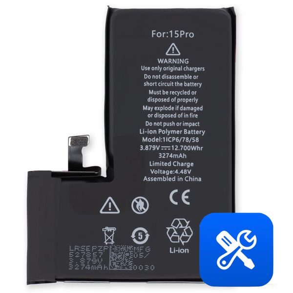 Baterie pro iPhone 15 Pro (Diagnostic)