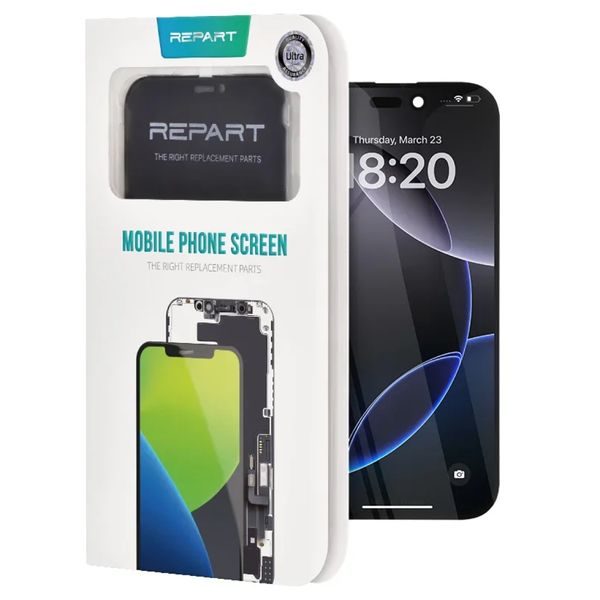 iPhone 16 Pro LCD displej dotykové sklo (120 Hz FHD SOFT-OLED REPART ULTRA)