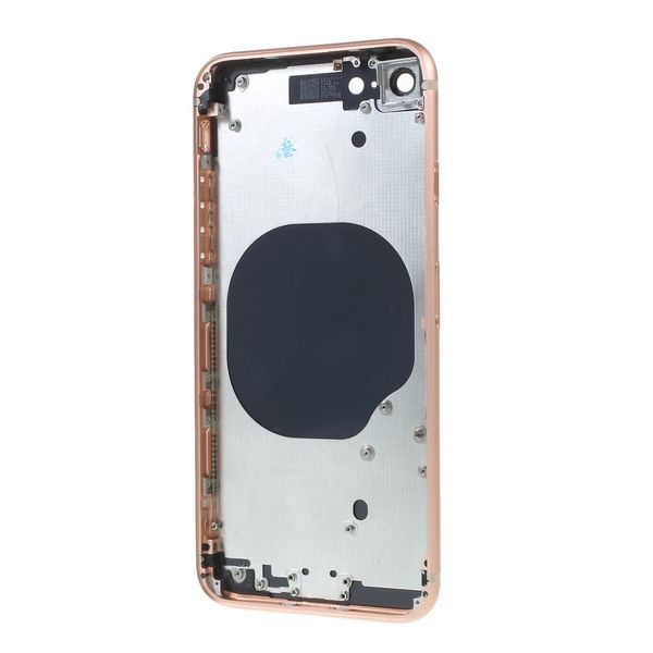 Apple iPhone 8 zadní kryt baterie růžový včetně středového rámečku telefonu