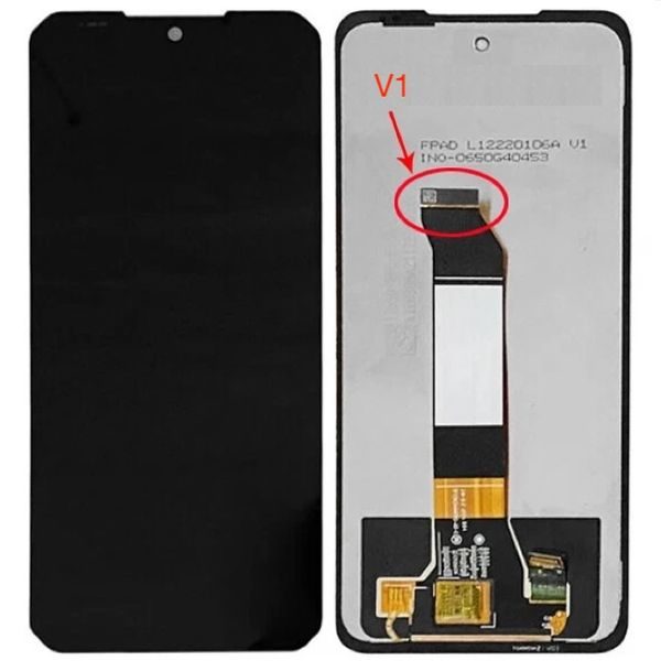 Doogee S100 Pro/S100/S110/S110 Pro/S120/V30/V30T/V30 Pro/V31 GT/V Max/PF10 PRO LCD Display with Touch Glass (V1)