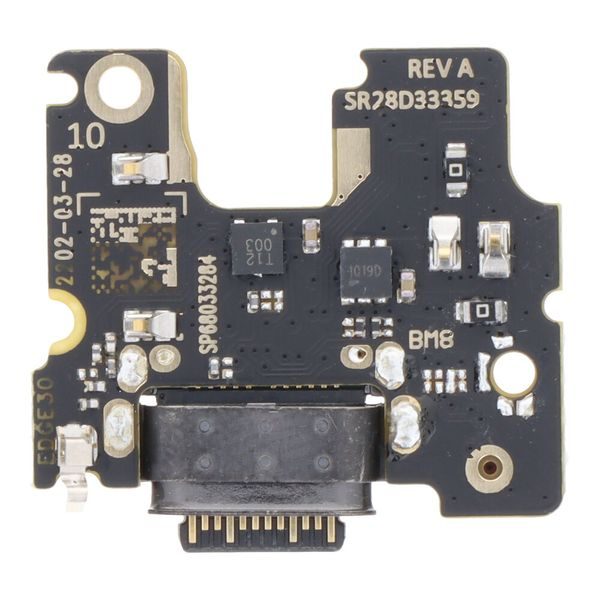Motorola Edge 30 Charging Connector Board Microphone