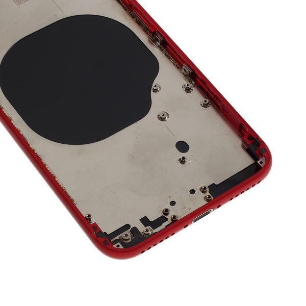 Apple iPhone SE 2020 zadní kryt baterie včetně středového rámečku červený
