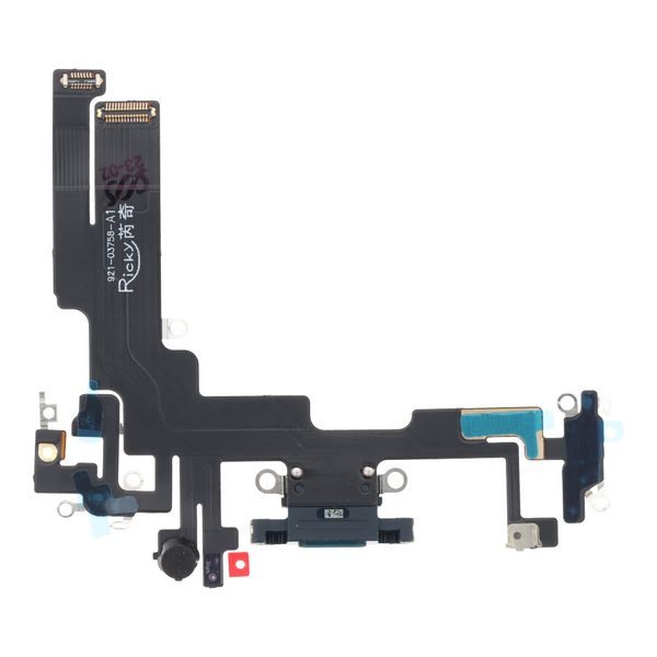 Nabíjací konektor flex mikrofón iPhone 14 (čierny)