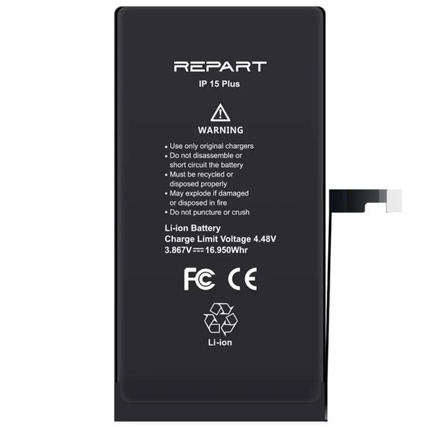 REPART Battery for iPhone 15 Plus