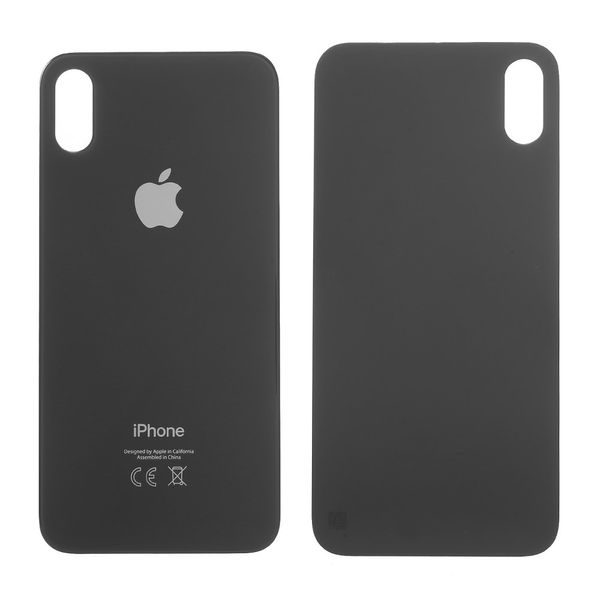 Apple iPhone X zadní skleněný kryt baterie černý