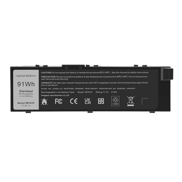 MFKVP Battery for Dell Precision 7510, 7520, 7710 and 7720 Laptops