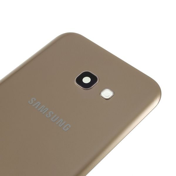 Samsung Galaxy A5 2017 zadní kryt baterie zlatý osázený včetně krytky fotoaparátu A520F