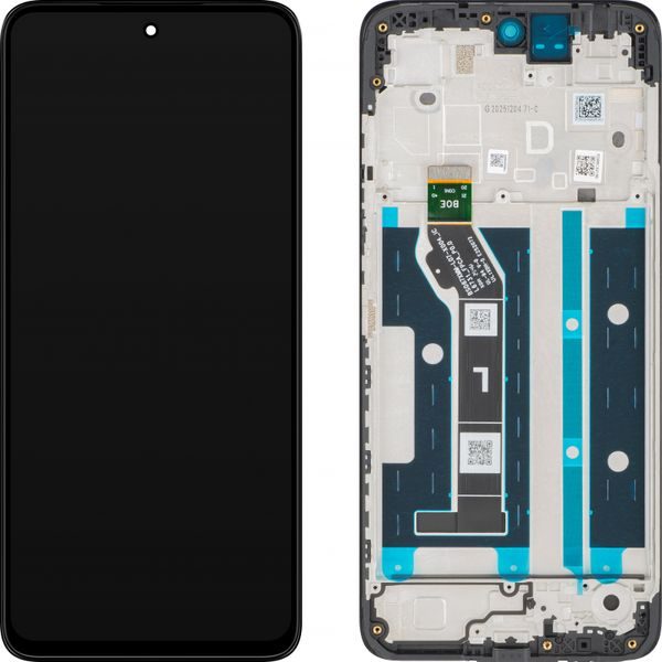 Motorola Moto G17 / G17 Power originálny IPS LCD displej s dotykovým sklom (Service Pack) Evening Blue