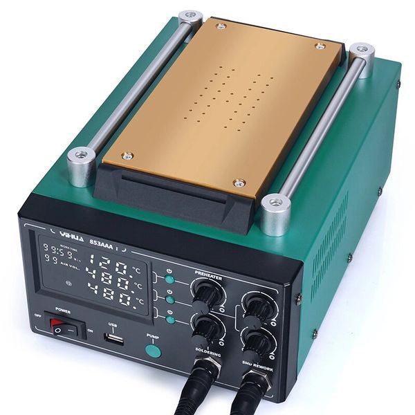 Horkovzdušná pájecí stanice YIHUA 853AAA-I 3v1 1240W