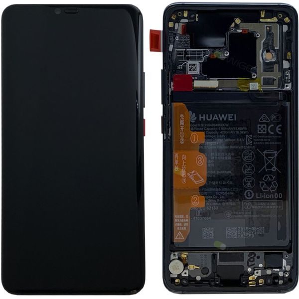 Huawei Mate 20 Pro LCD displej dotykové sklo + baterie (Service Pack) black