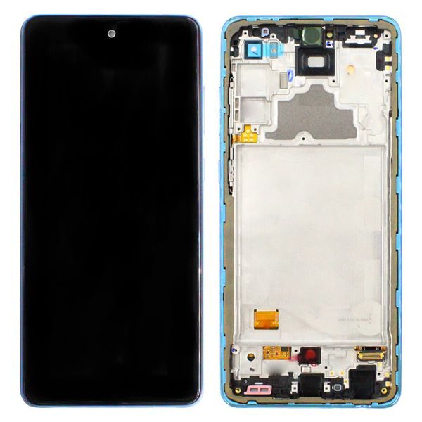 Samsung Galaxy A72 LCD touch screen digitizer (Service Pack) Blue