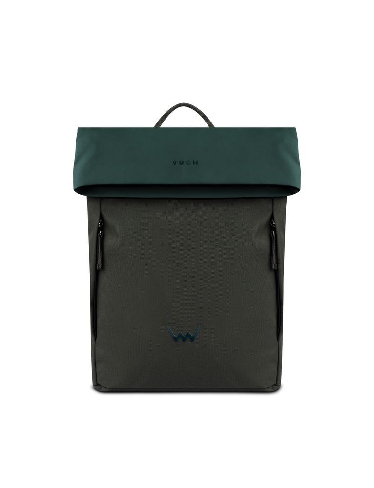 VUCH Eloy Green.

Vyrobený z recyklovaných PET fliaš
Vodotesná klopka na magnet
Tri vonkajšie vrecká na zips
Možnosť zväčšenia objemu
Polstrované ramenné popruhy a chrbát pre pohodlné nosenie
 Eco batohy
Objavte eco batohy od Vuch, vďaka ktorým bude váš ďalší výlet o niečo udržateľnejší, ale zároveň stále dosť štýlový.
Pri batohoch je naším cieľom vytvoriť dokonalú rovnováhu medzi originálnym vzhľadom, kvalitným spracovaním a udržateľným materiálom.