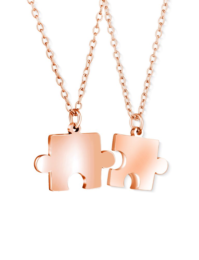 VUCH Náhrdelník Puzea Rose Gold