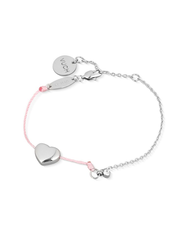 VUCH Náramok Shiny Heart Pink