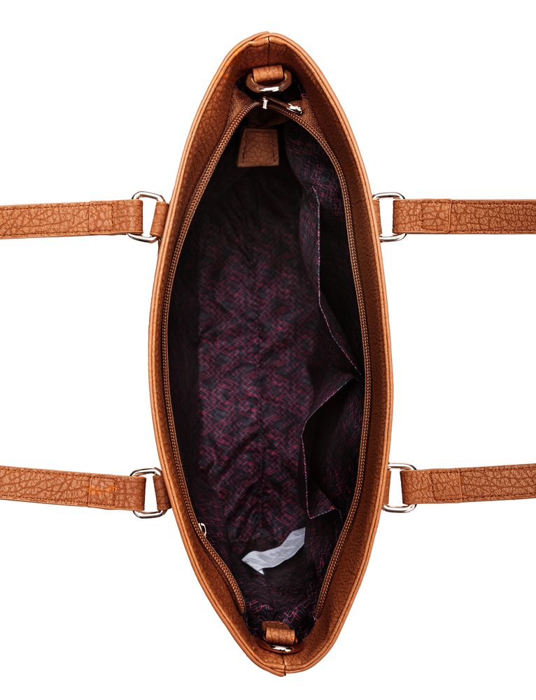 VUCH Neela Brown.

Elegantné prevedenie s vonkajšou vreckou bez zapínania
Kabelka s pevným dnom, ktoré chránia 4 kovové nožičky
Hlavné zapínanie na zips
Súčasťou kabelky je crossbody popruh
 Shape of Diamond
Buď štýlová a jedinečná s Shape of Diamond!
Práve pokukávaš po klenotoch a diamantoch nášho portfólia.