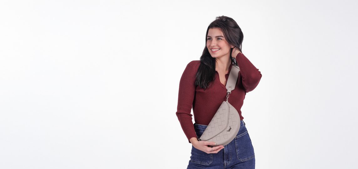 Tricia Intrecciato Beige