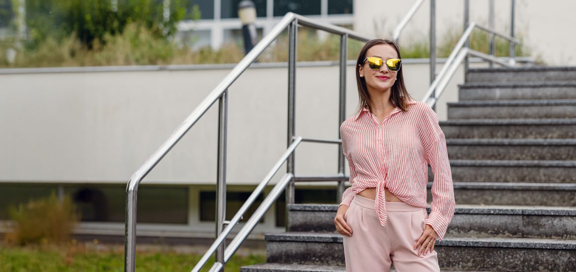 Trisha Transparent Design Brown