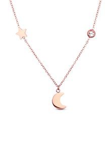 Náhrdelník Infinity Rosegold