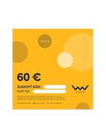 Elektronická darčeková poukážka v hodnote 60 €
