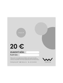 Elektronická darčeková poukážka v hodnote 20 €