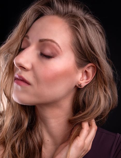 Náušnice Nyxa Rose Gold