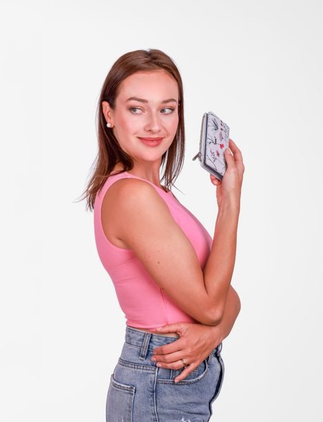 Korra Wildflowers Grey