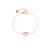 Náramek Costalla Rose Gold