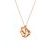 Náhrdelník Calyx Rose Gold