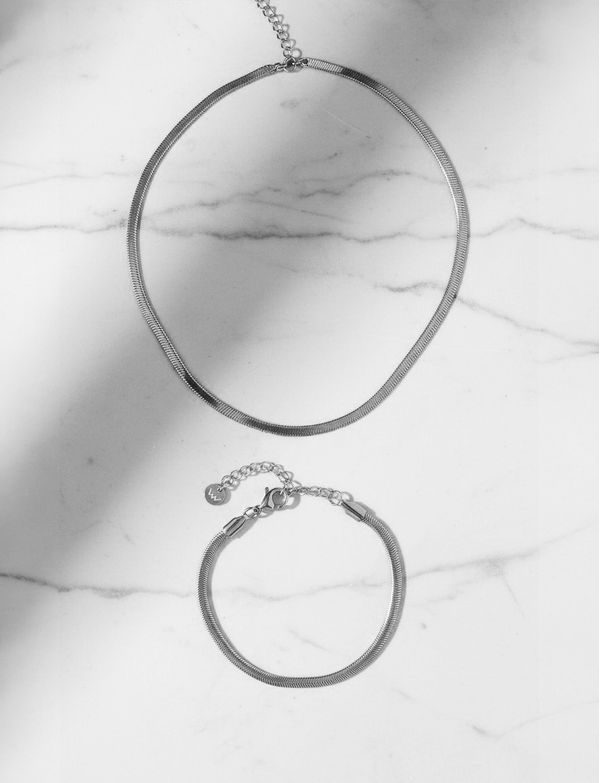 Náhrdelník Evoa Silver