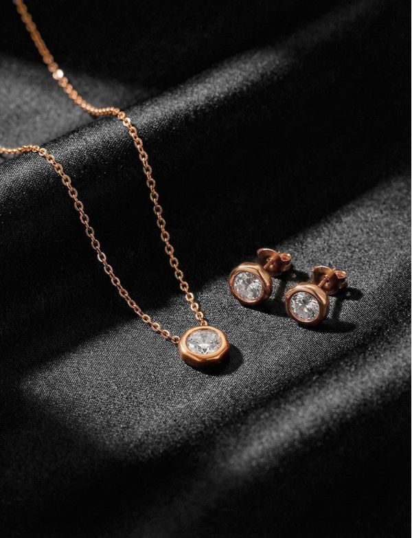 Náhrdelník Ellin Rose Gold