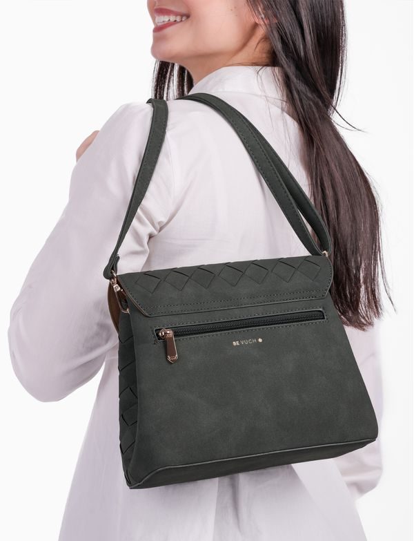 Byrsa Intrecciato Green