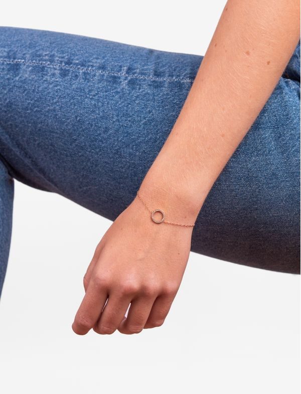 Náramok Elorina Rose Gold