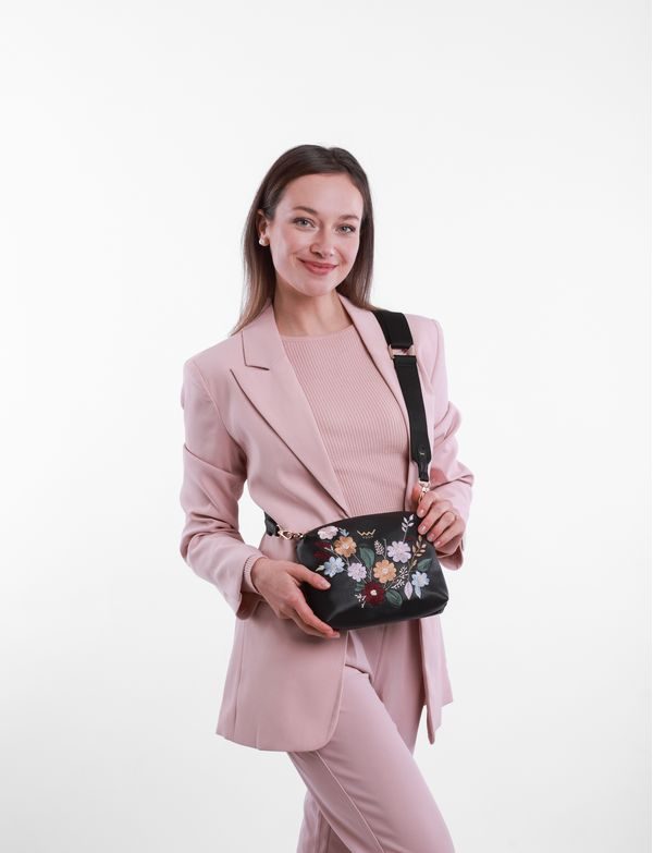 Coalie Flowers Black