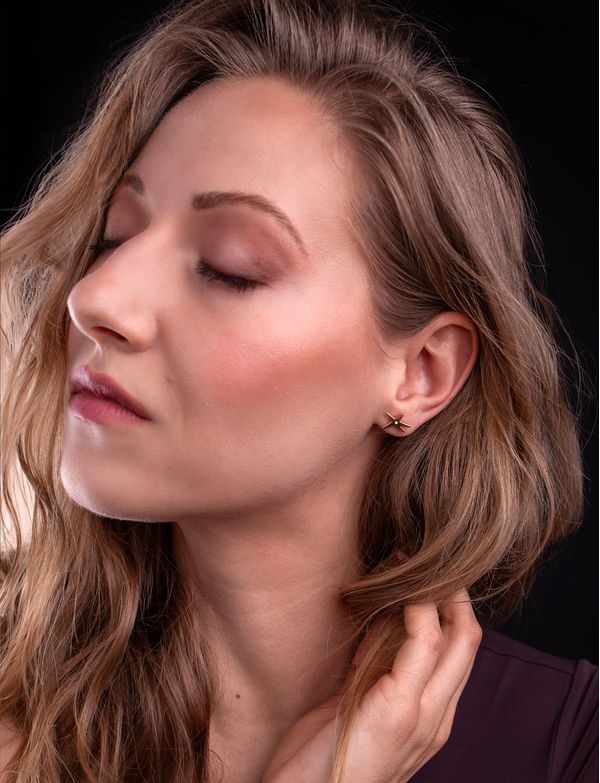 Náušnice Nyxa Rose Gold