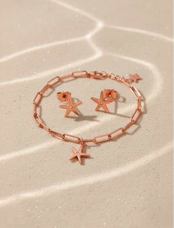 Náušnice Nyxa Rose Gold