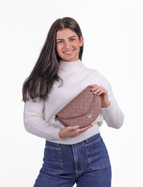 Tricia Intrecciato Dusty Pink