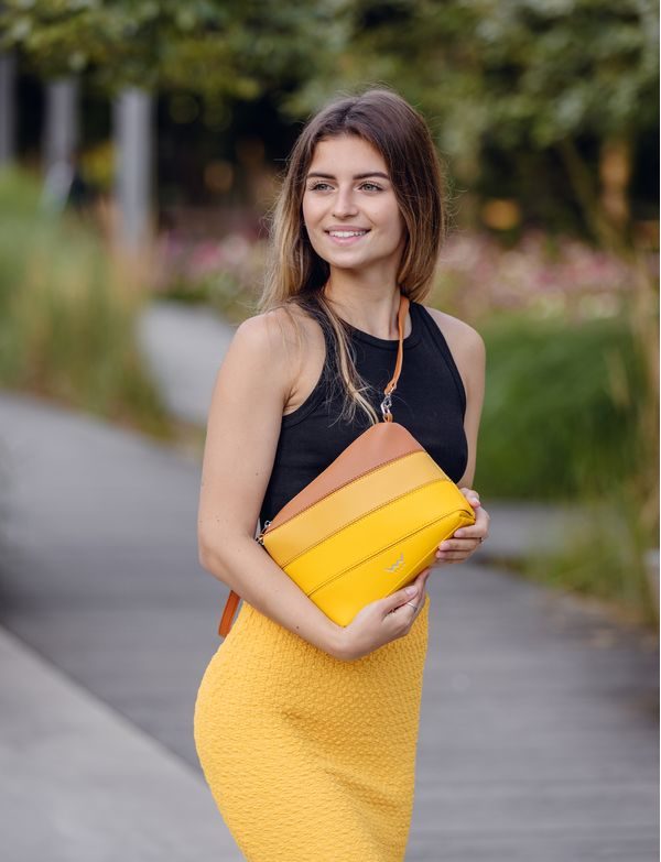 Coalie Striped Yellow