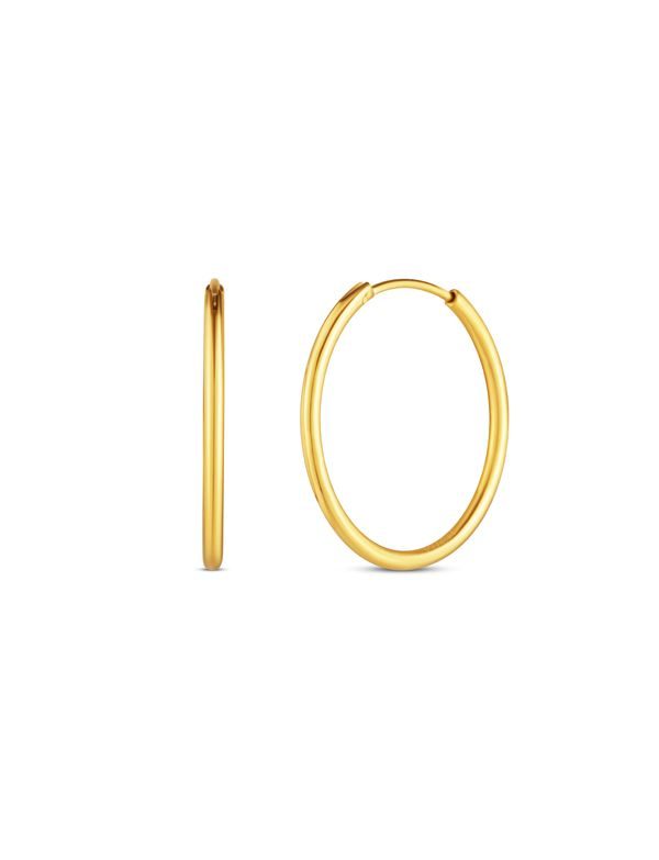 Náušnice Yetta Middle Gold