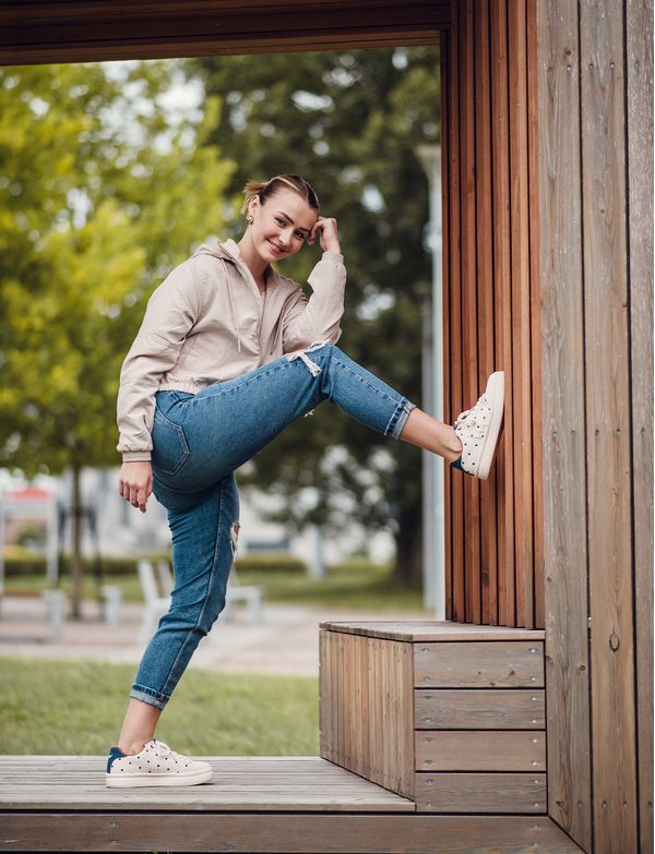 Lucky Dots Off White