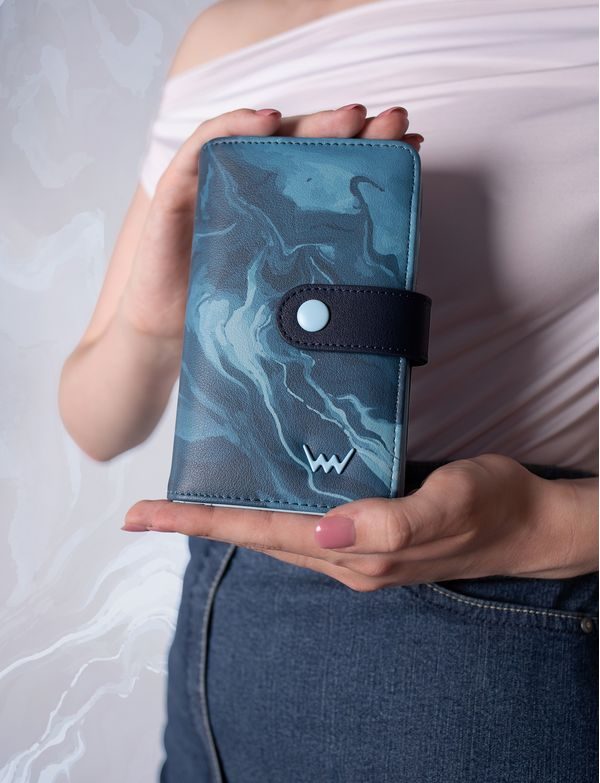 Maeva Middle Marble Blue