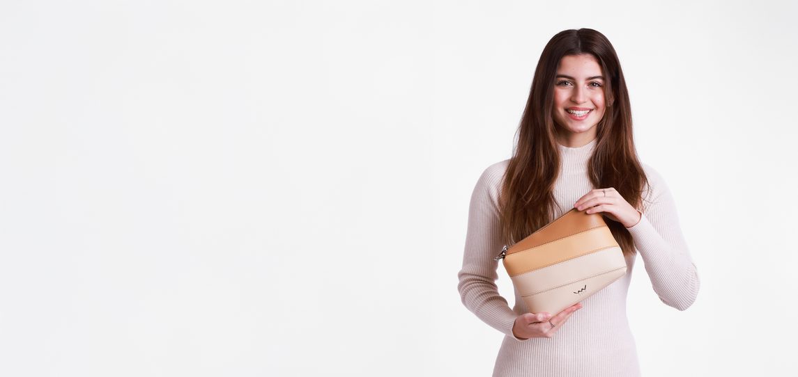 Coalie Striped Beige