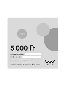 Elektronikus ajándékutalvány az alábbi értékben 5 000 Ft