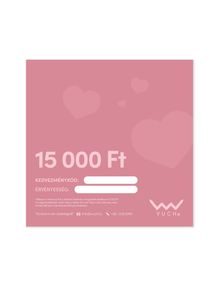 Elektronikus ajándékutalvány az alábbi értékben 15 000 Ft