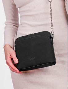 Mini Fossy Suede Black