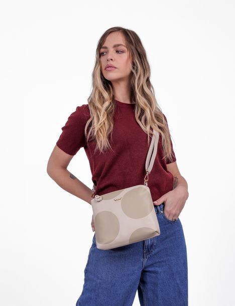 Coalie Big Dot Beige