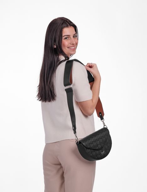 Tricia Intrecciato Black