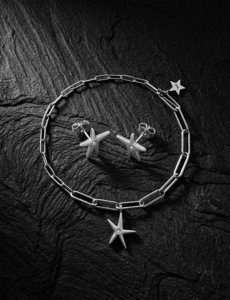 Nyxa Silver fülbevaló