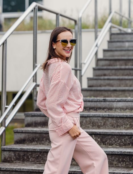 Trisha Transparent Design Brown